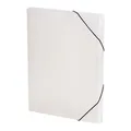 PP-Box mit Gummi A4 Opaline klar